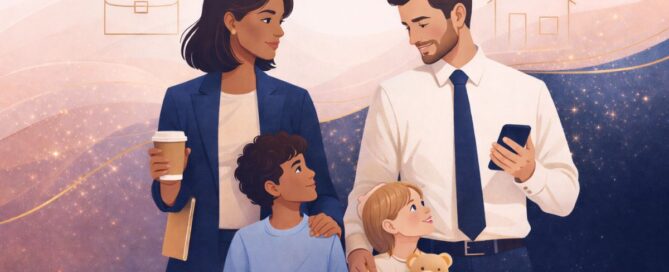 Eltern jonglieren Arbeit und Familie - Vereinbarkeit Familie Beruf ist mehr als Balance